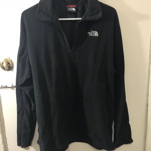 The North Face three quarter zipup fleece
